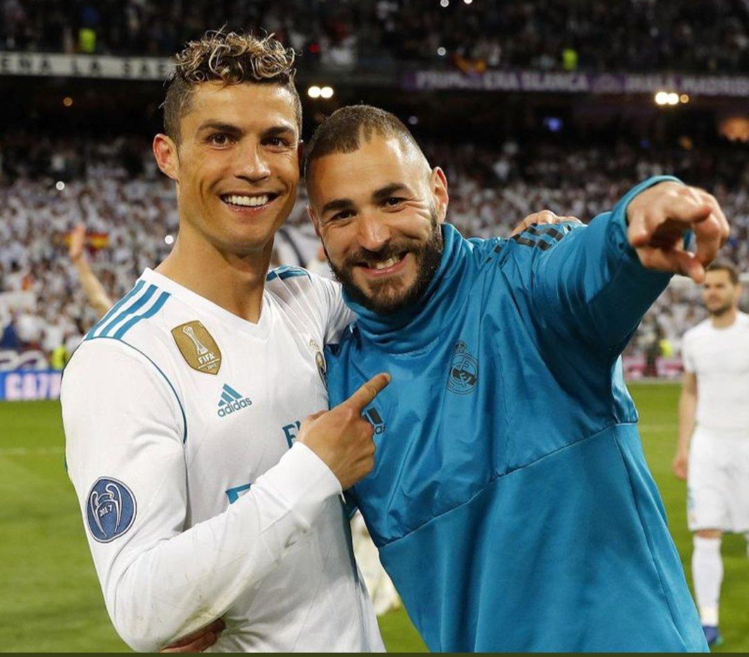 benzema y Cr7