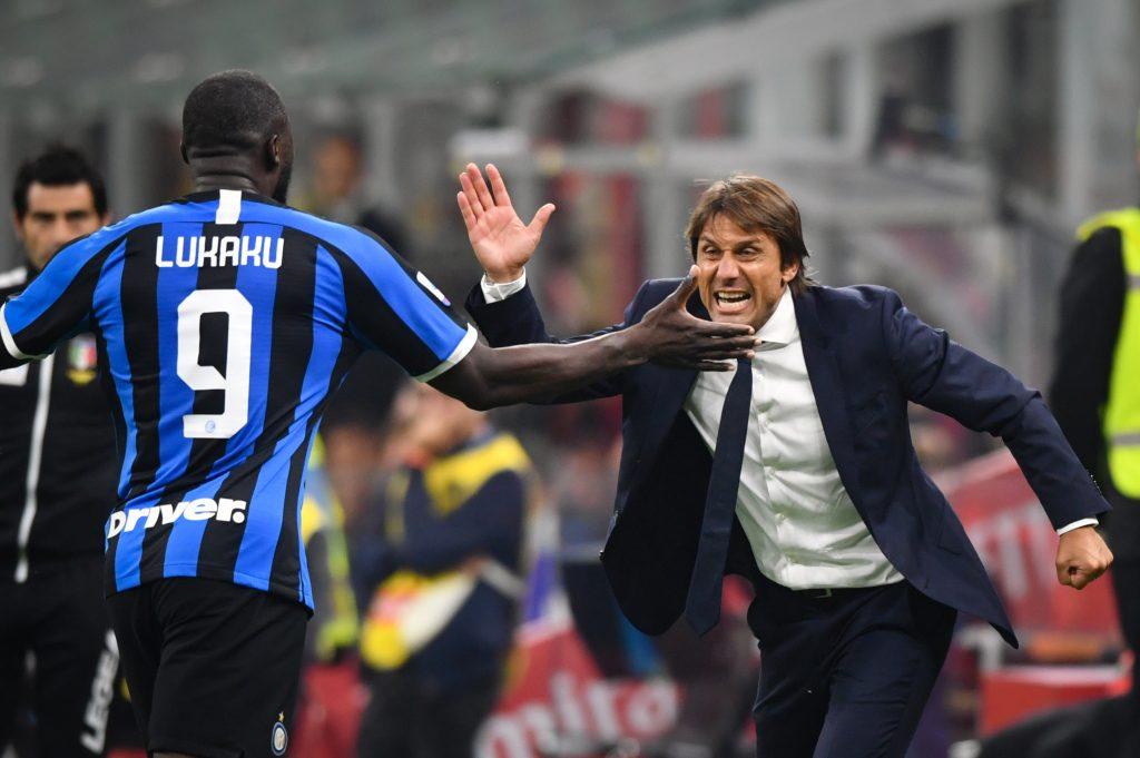 Conte ya dirigió a Lukaku en Inter.