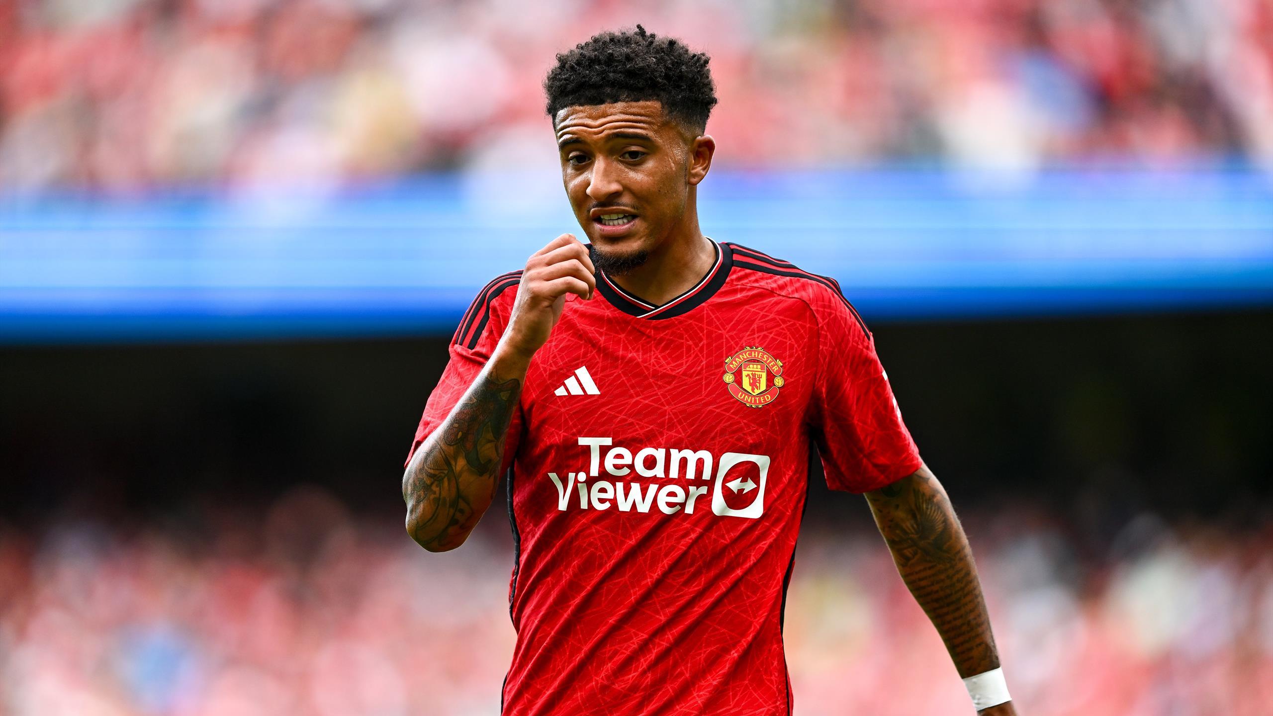 Sancho saldría de Old Trafford.