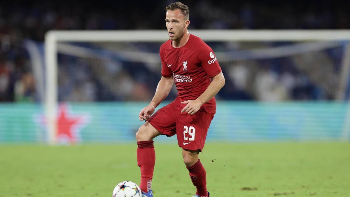 Arthur pasó por Liverpool.