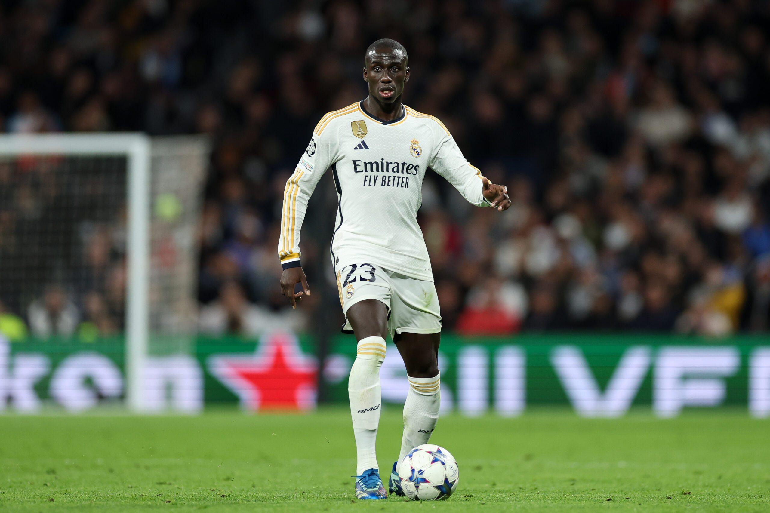 Mendy es baja en el Madrid.