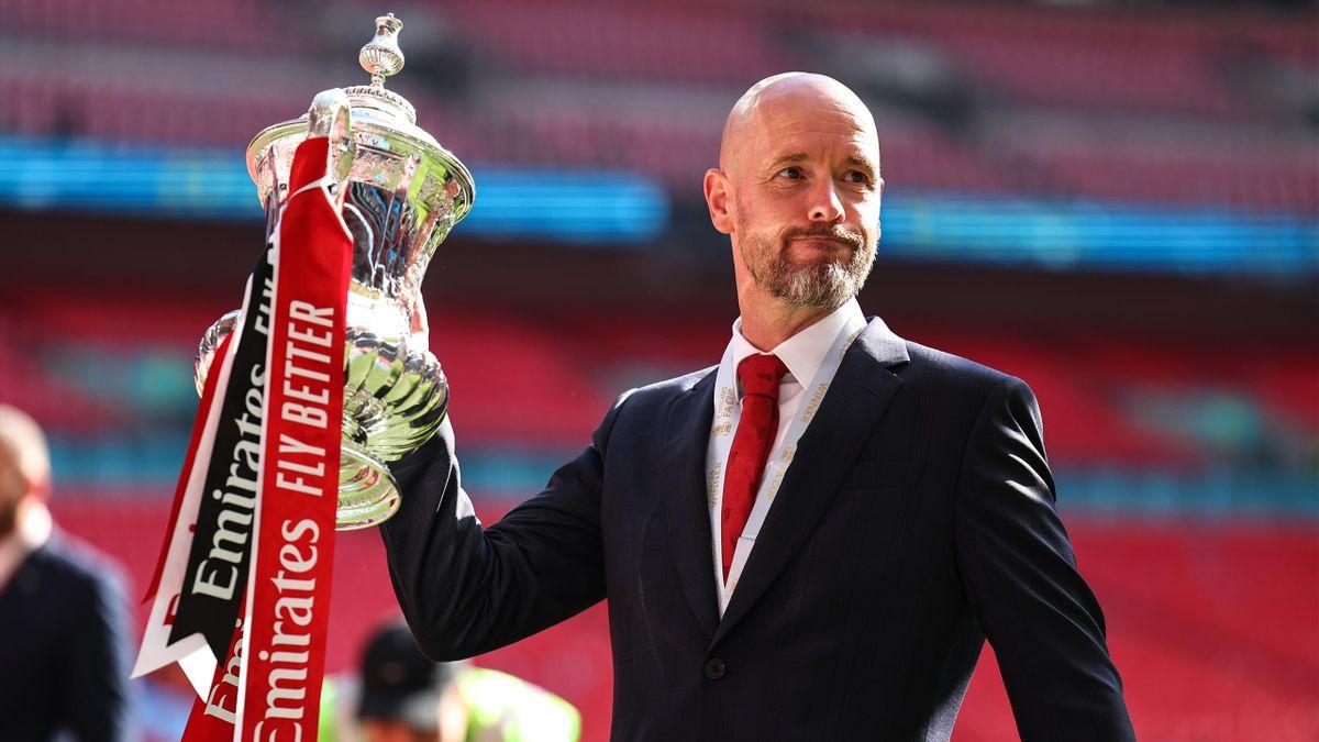 Ten hag ganó una FA Cup.