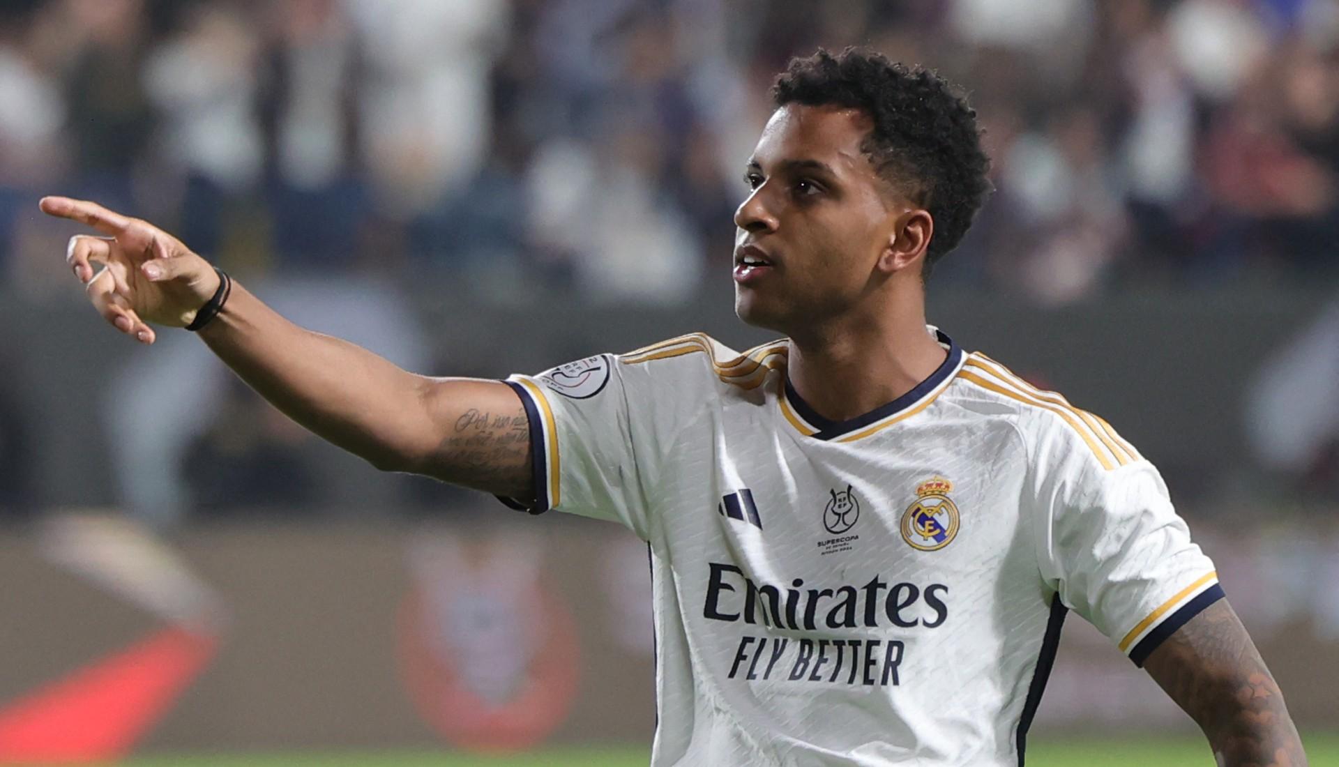 Rodrygo adora el Madrid.