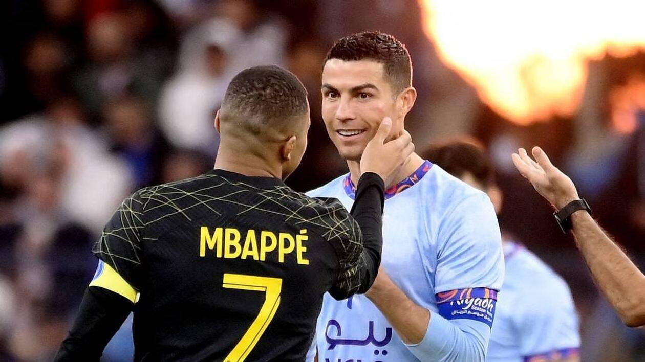 Mbappé y CR7