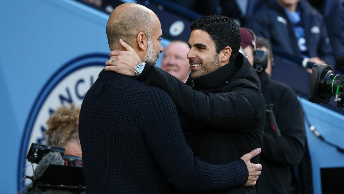 Arteta quiere vencer a Guardiola.