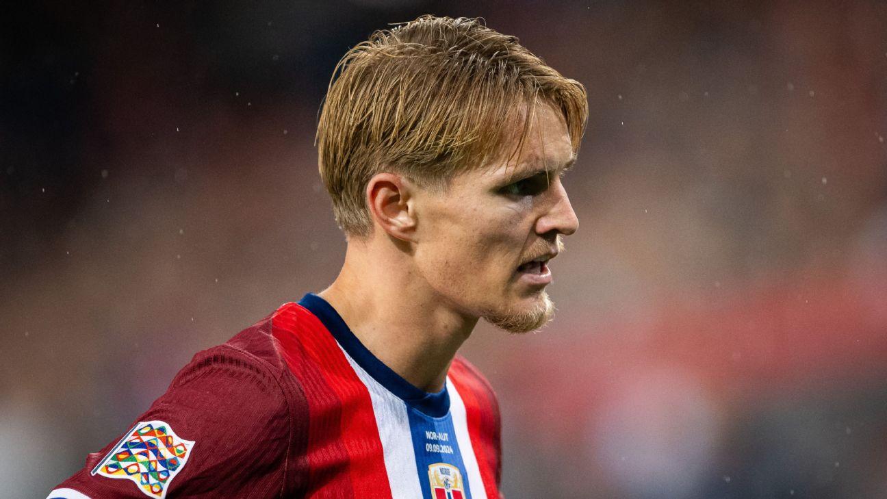 Odegaard tiene para 3 semanas.