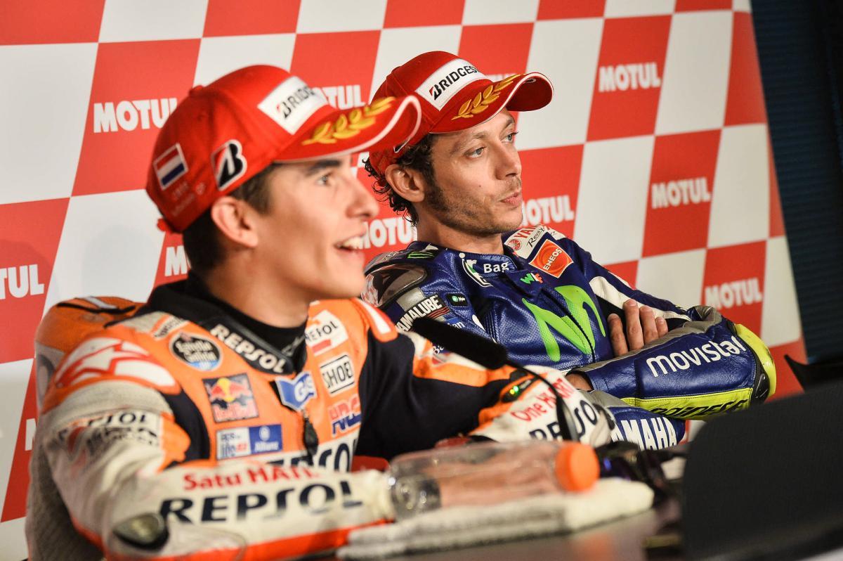 Rossi y Márquez