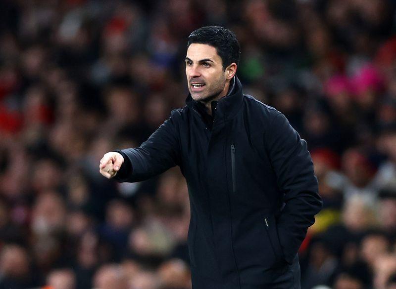 Arteta está contento en Arsenal.