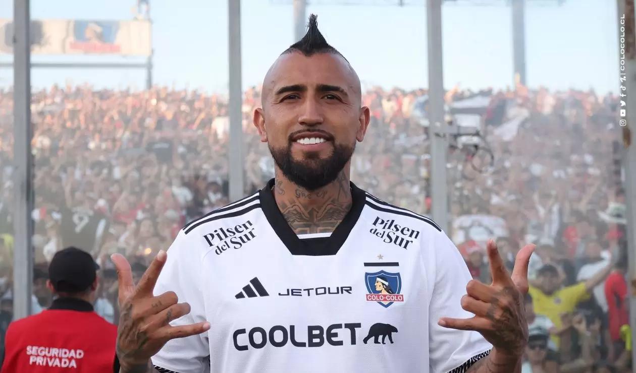 Vidal volvió a Colo Colo.