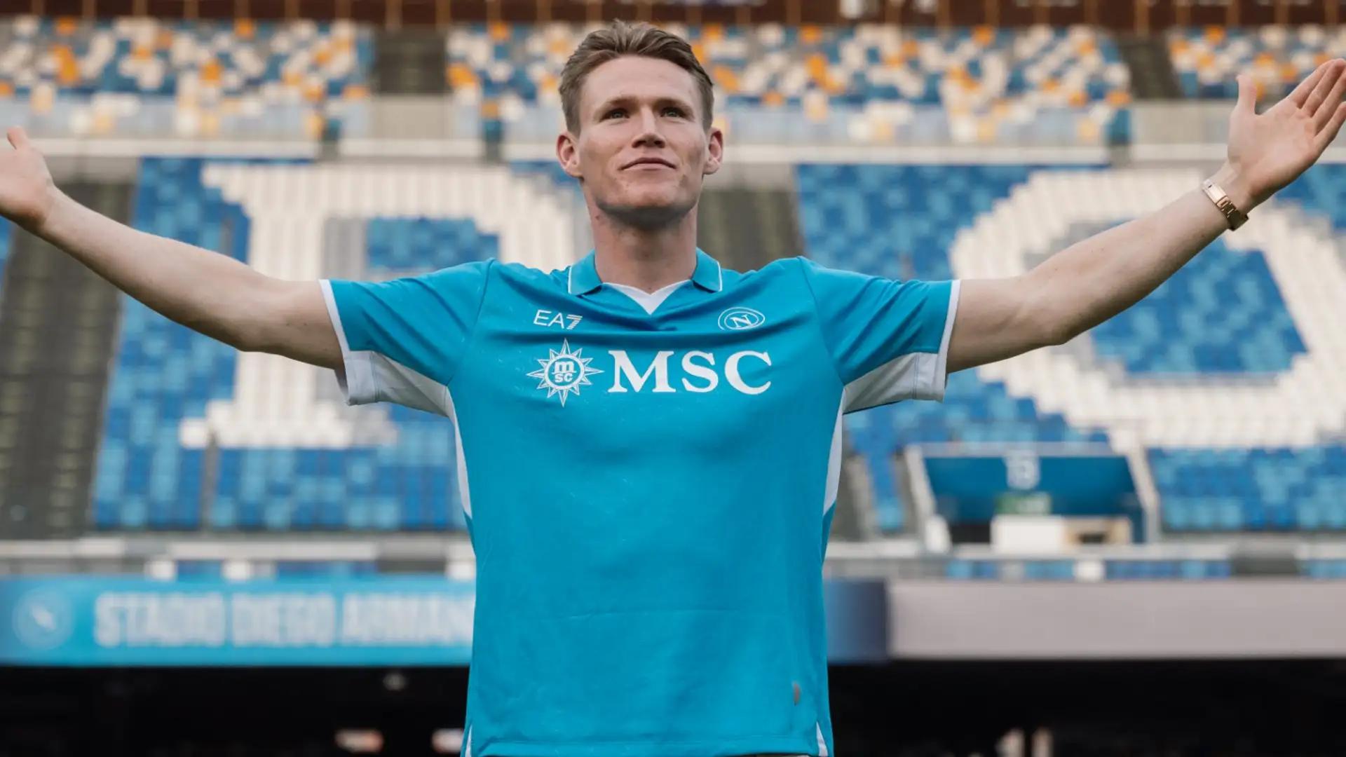 McTominay se fue al Napoli.