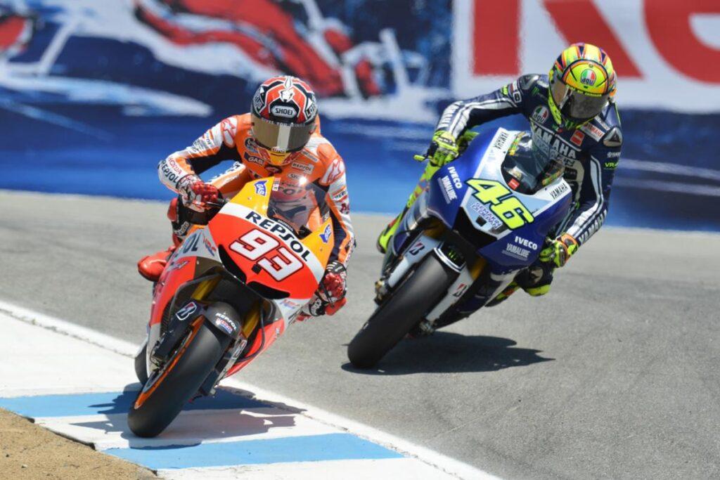 Rossi y Márquez