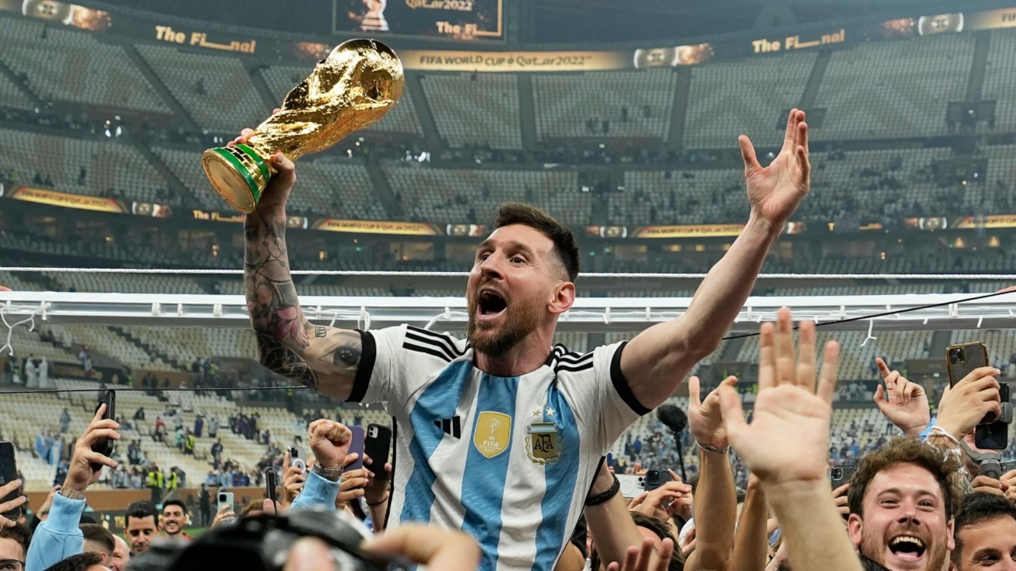 Messi ganó el Mundial en 2022.