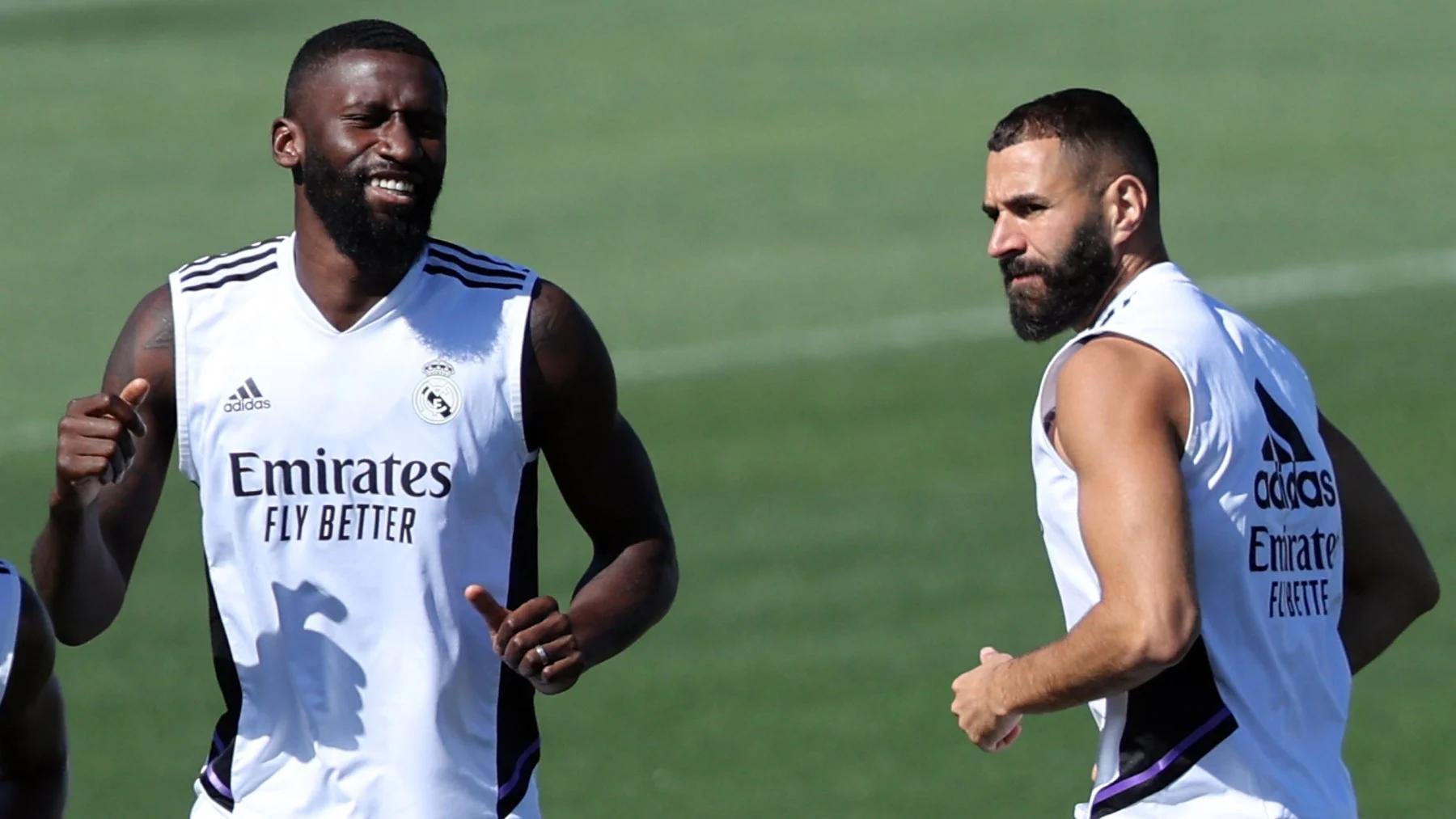 Rudiger escogió a Benzema.