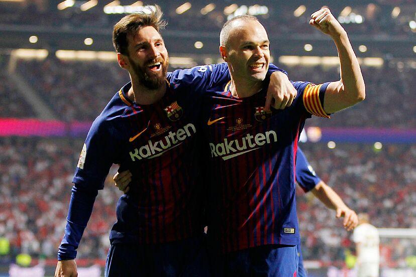 Iniesta se retiró.