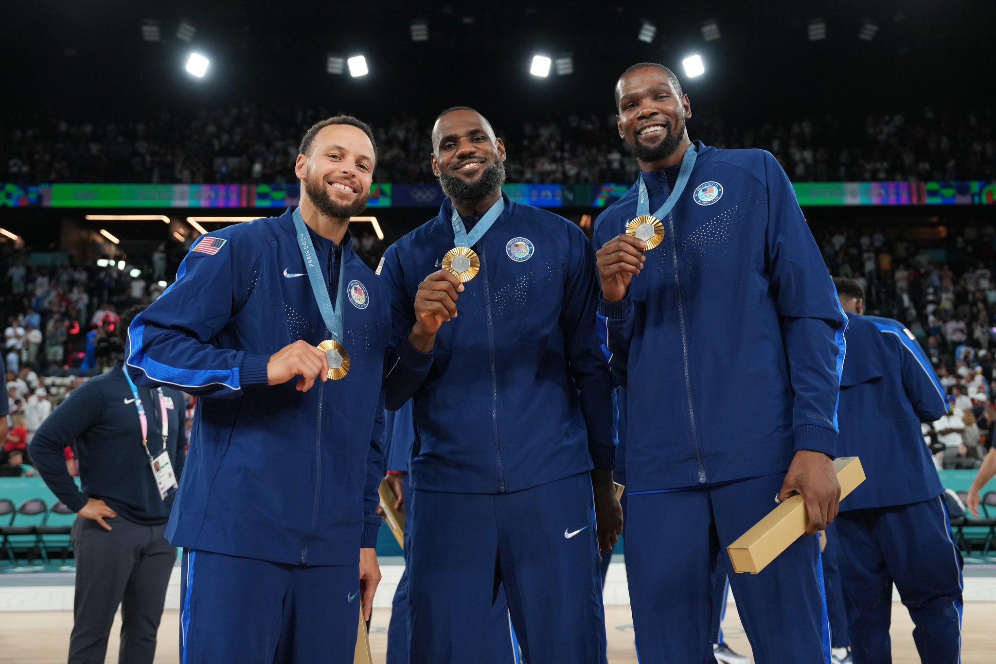 LeBron, Curry y Durant