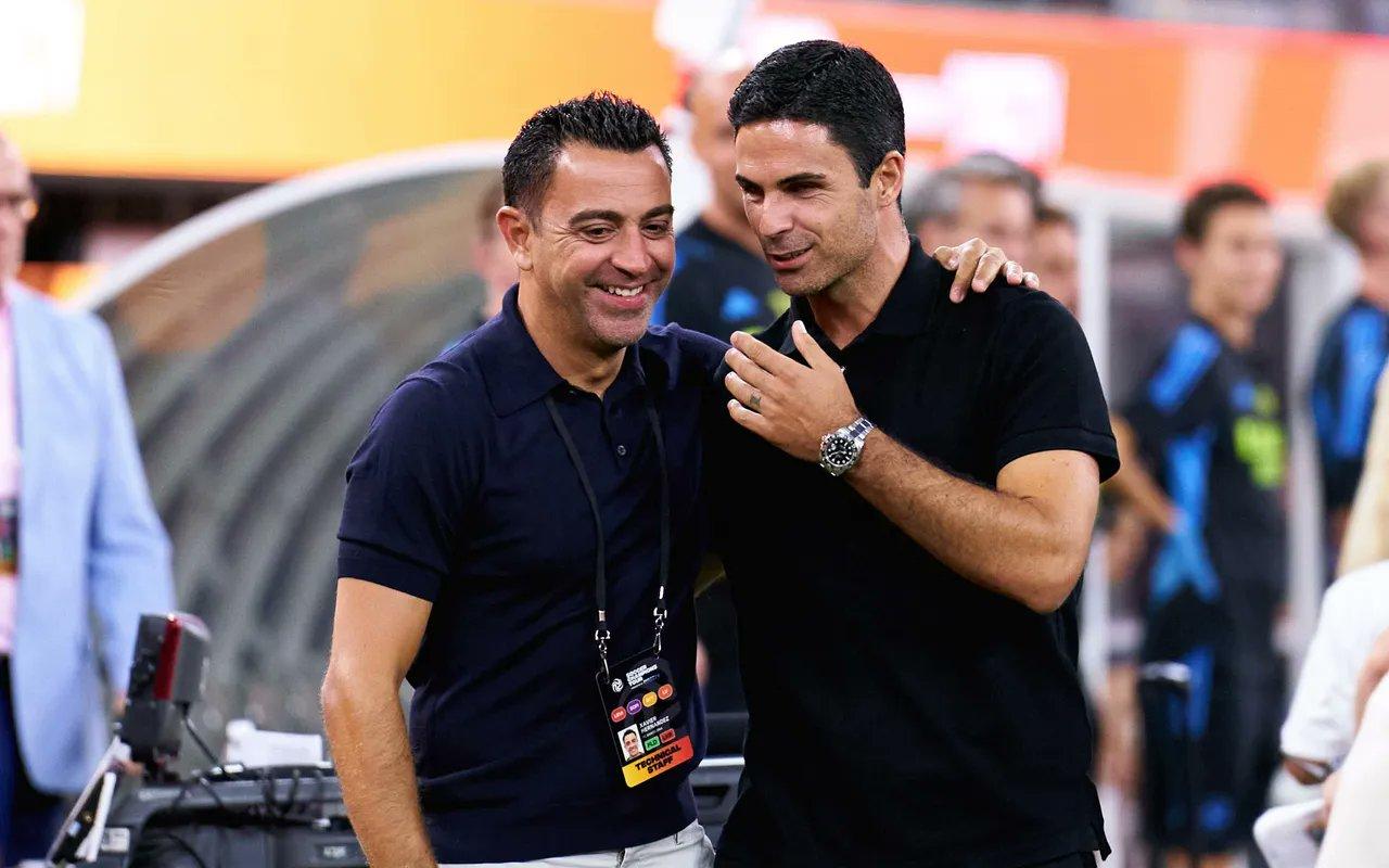 Xavi y Arteta