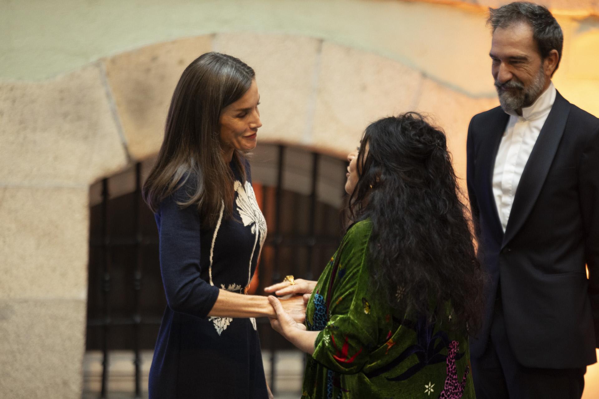 Letizia en un acto 