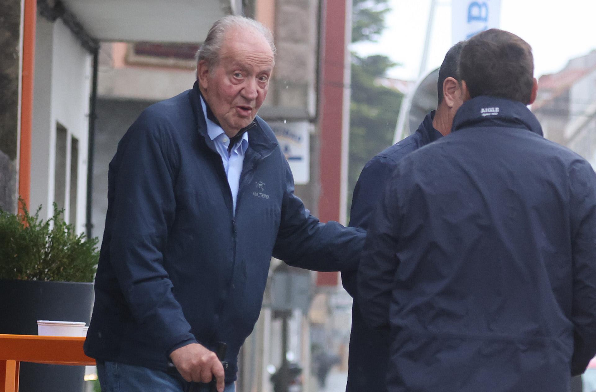 El rey Juan Carlos en Sanxenxo