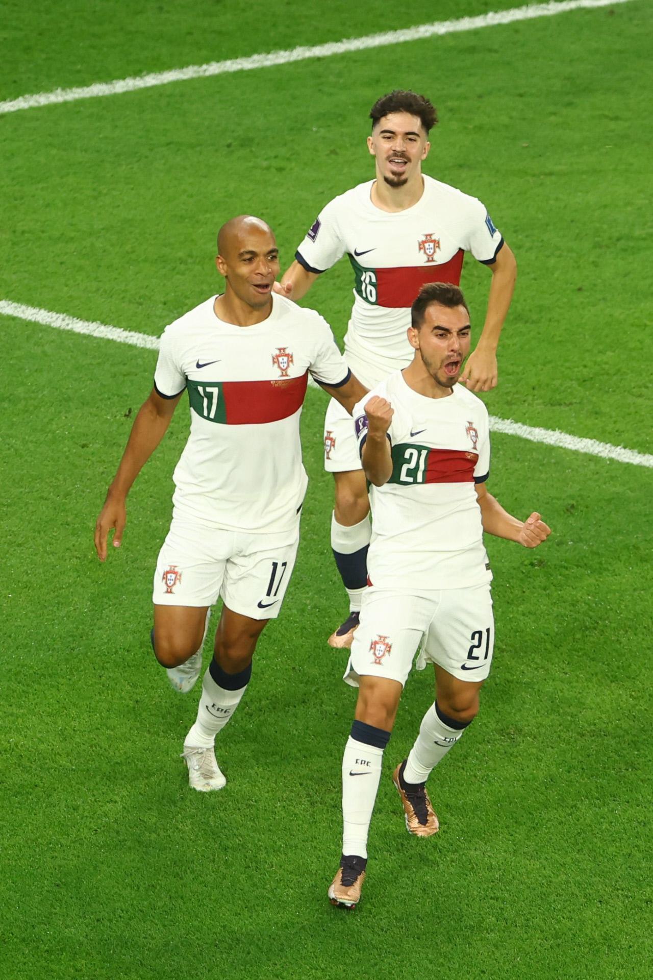 Ricardo Horta con la selección portuguesa