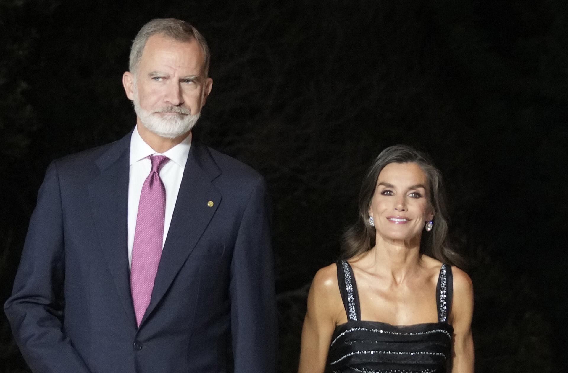 Los reyes Felipe VI y Letizia