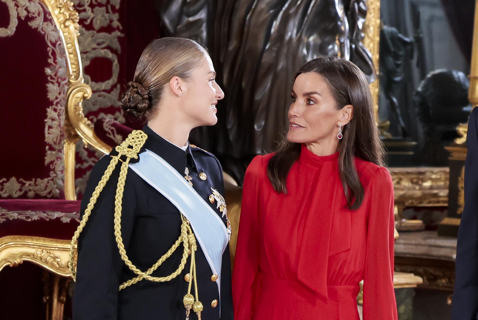 Leonor y Letizia el Día de la Hispanidad