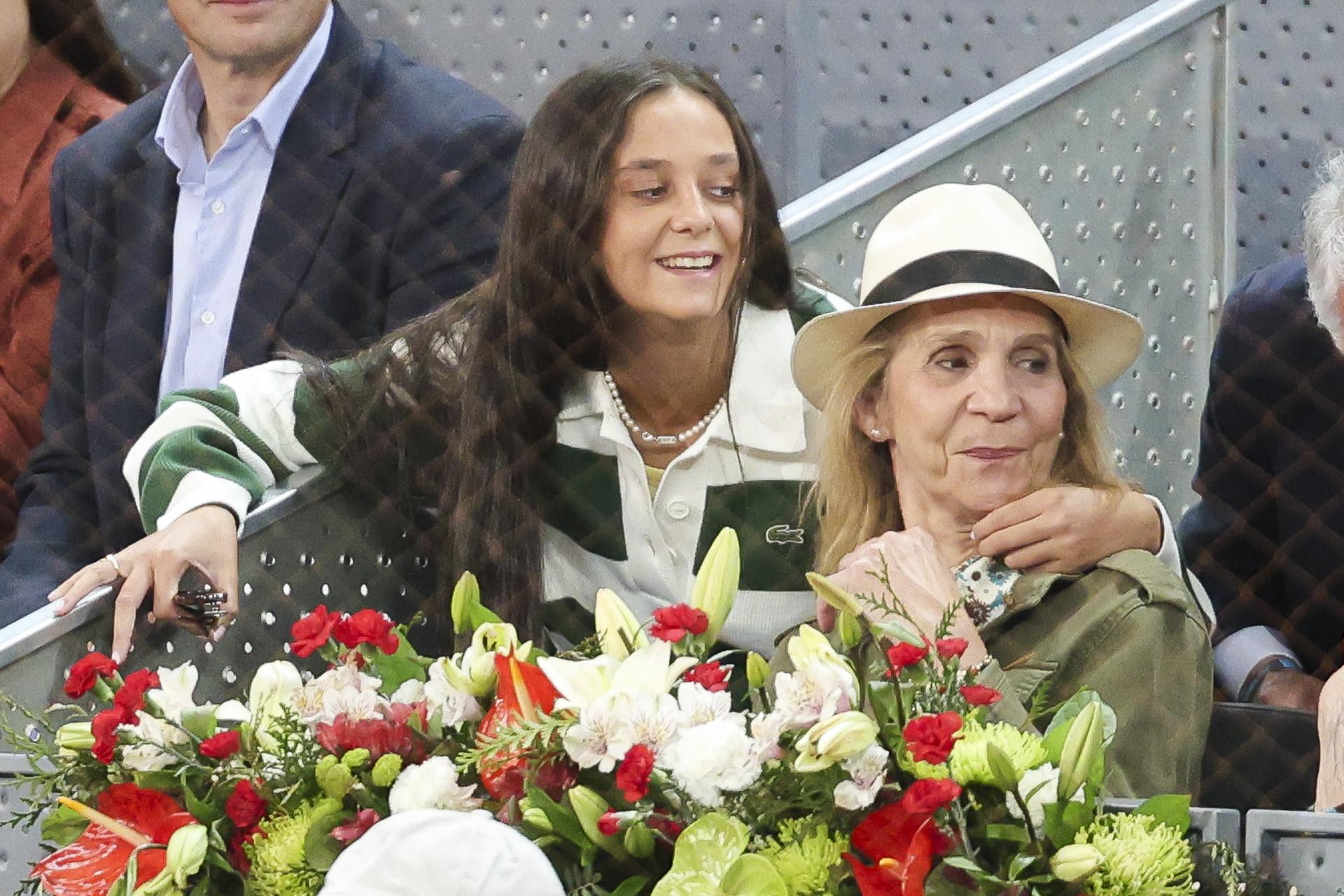 Victoria Federica y la Infanta Elena