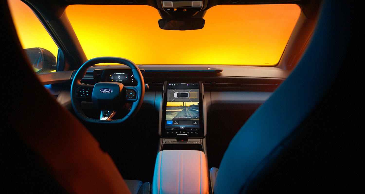 Ford Capri interior