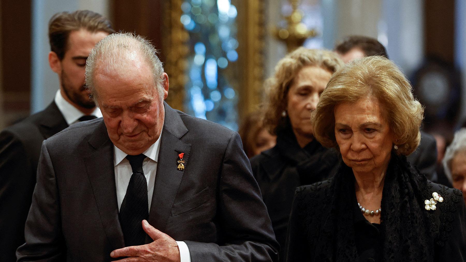 Juan Carlos I y Sofía