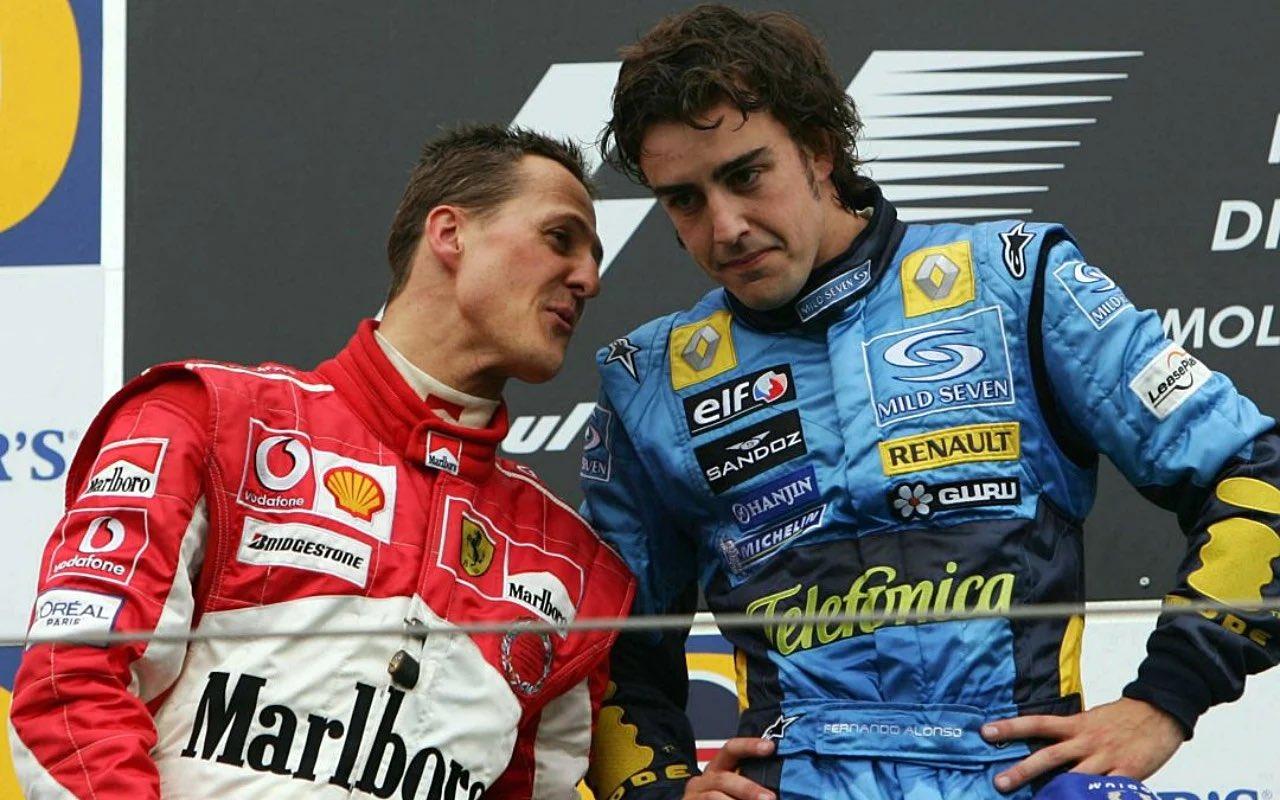 Alonso y Schumacher