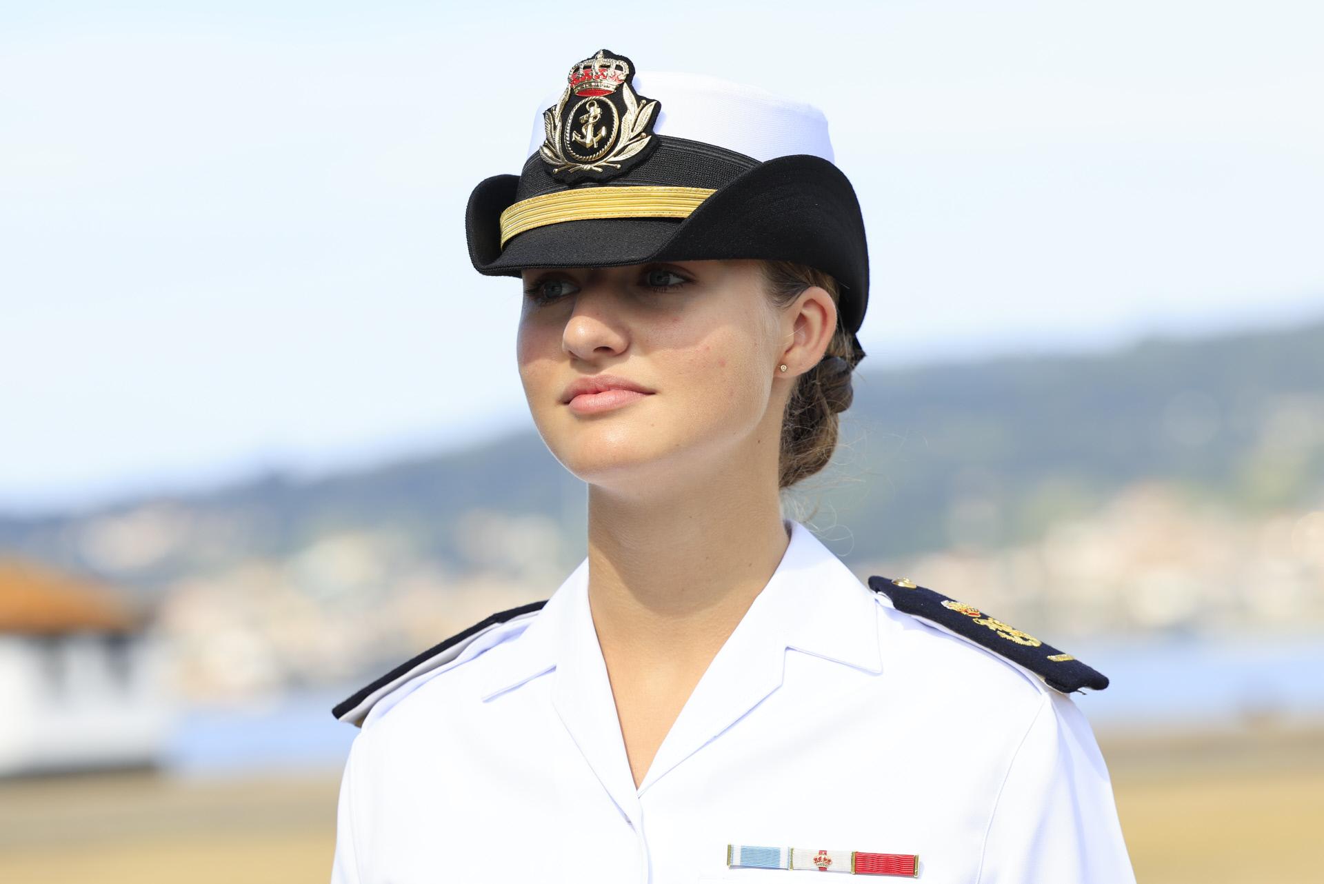 Leonor en la Academia Naval de Marín