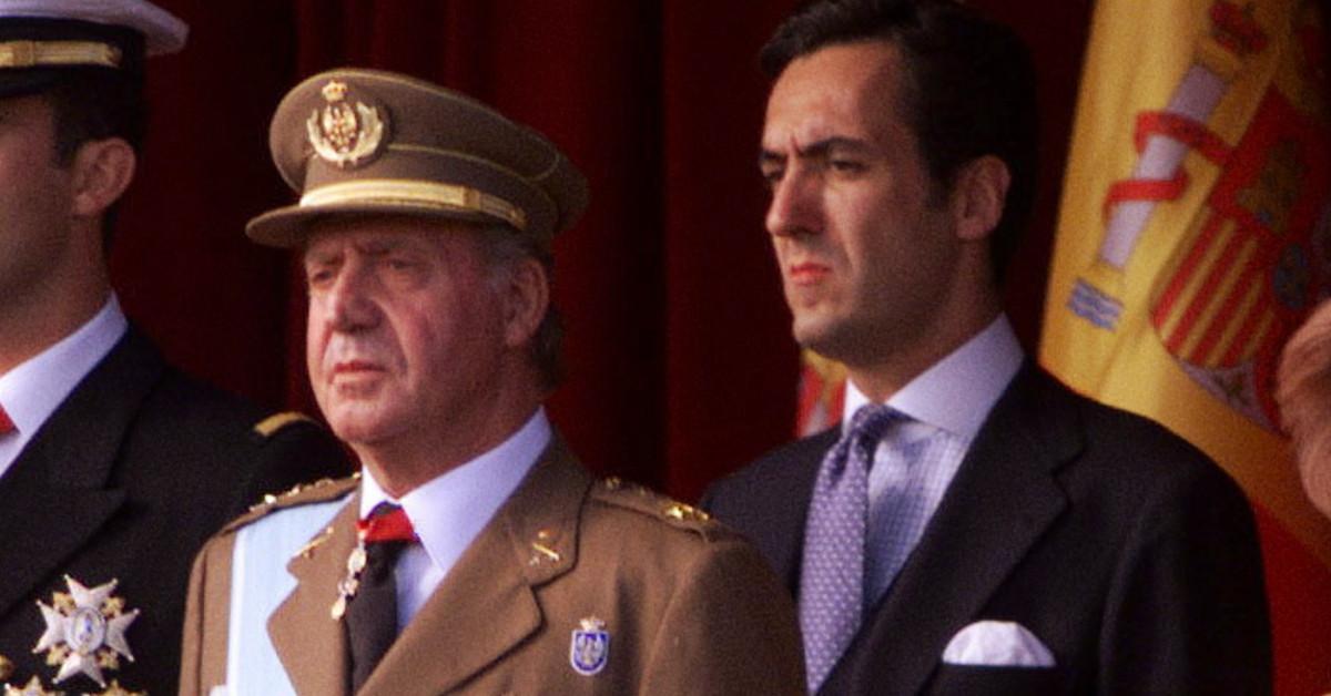 Juan Carlos I y Jaime de Marichalar