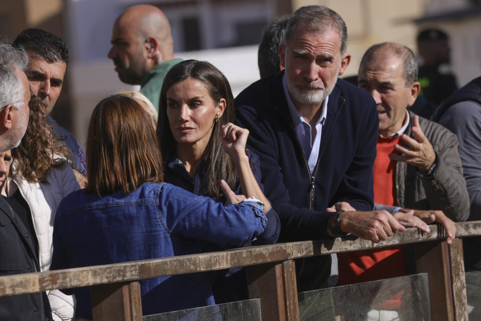 Letizia y Felipe en Valencia