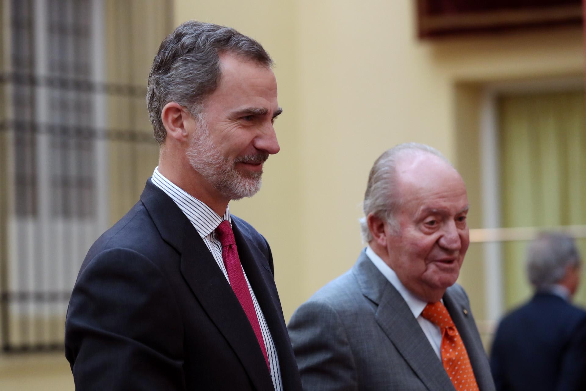 Juan Carlos y Felipe