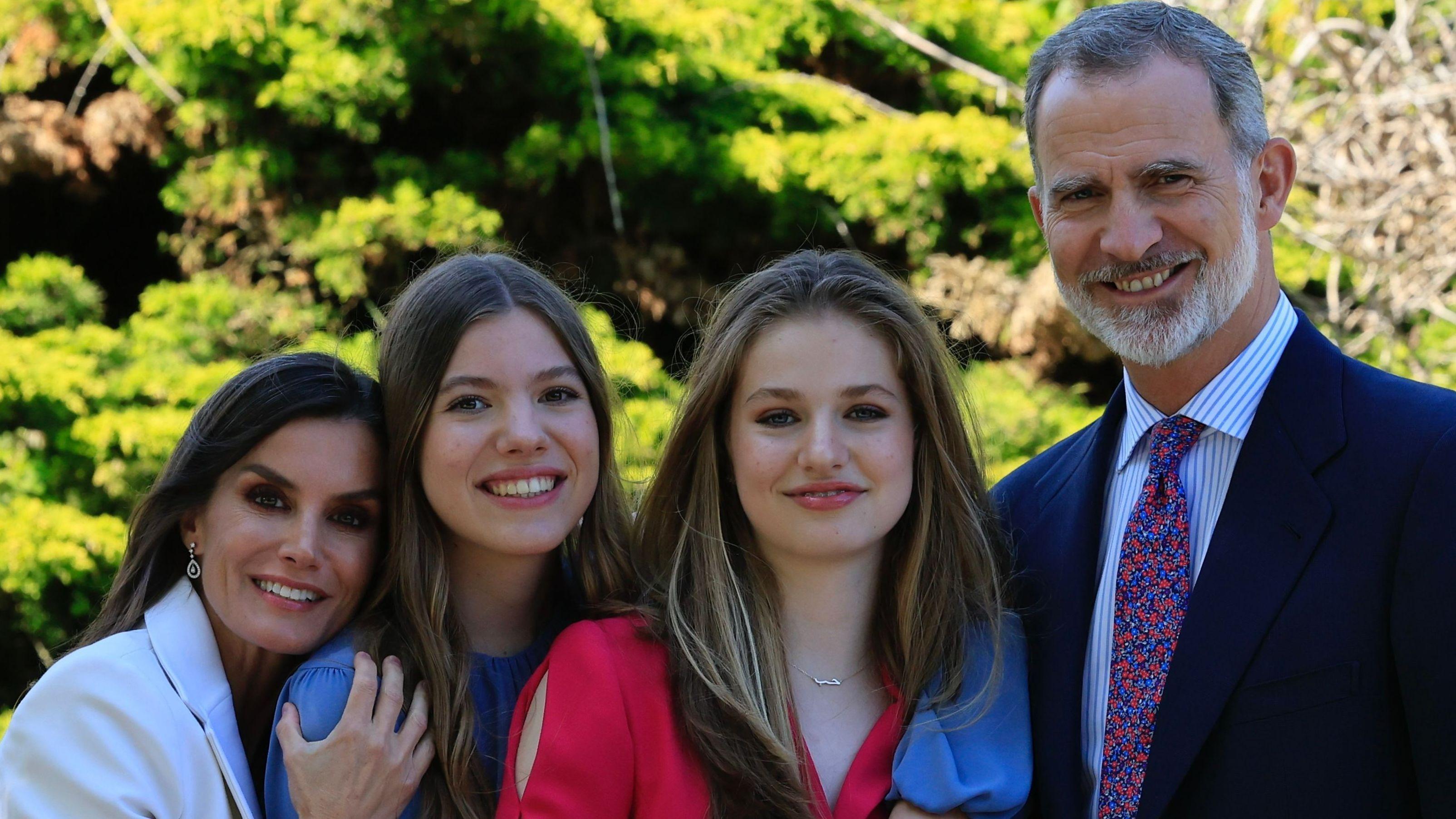 Leonor y su familia