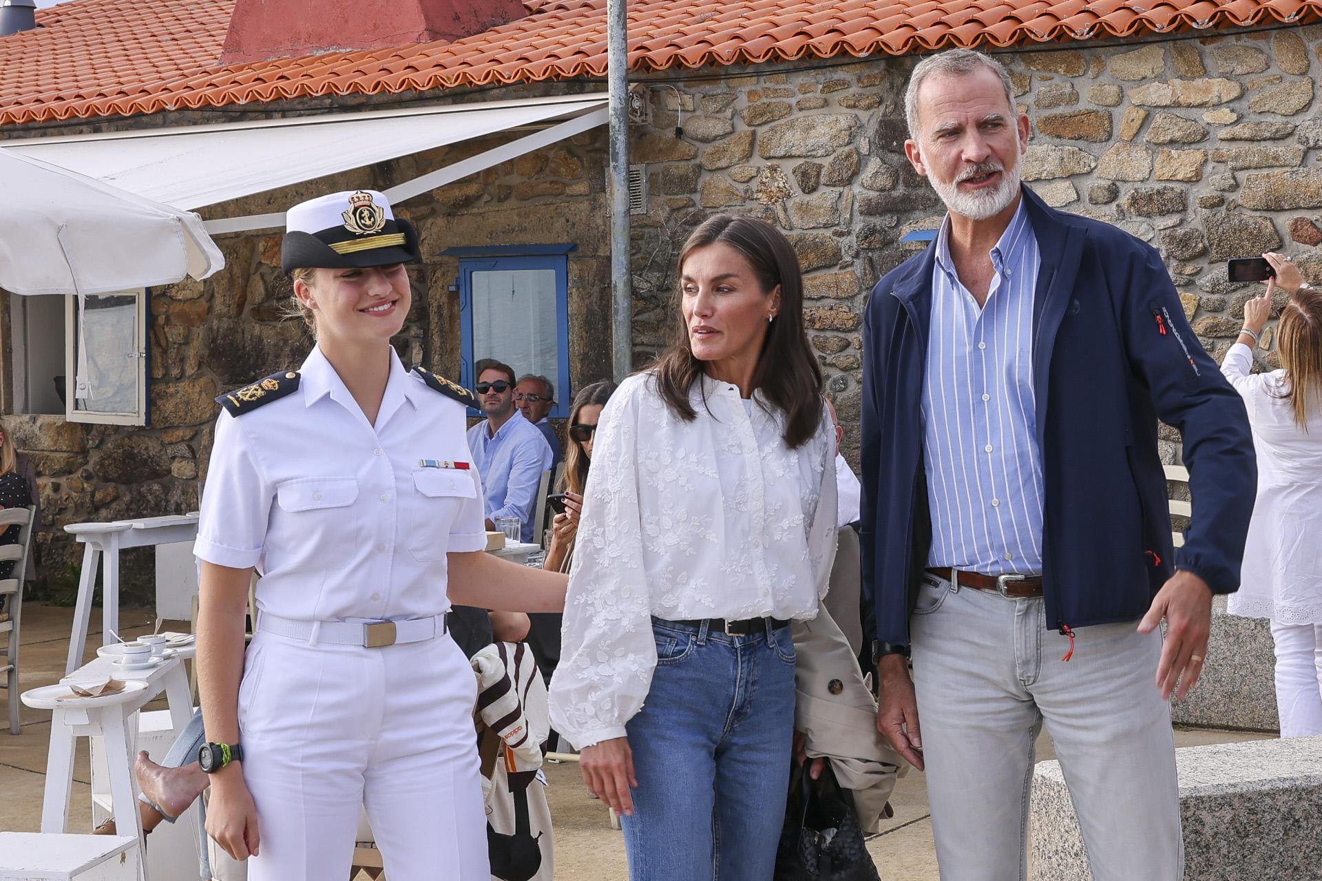 Leonor, Felipe VI y Letizia