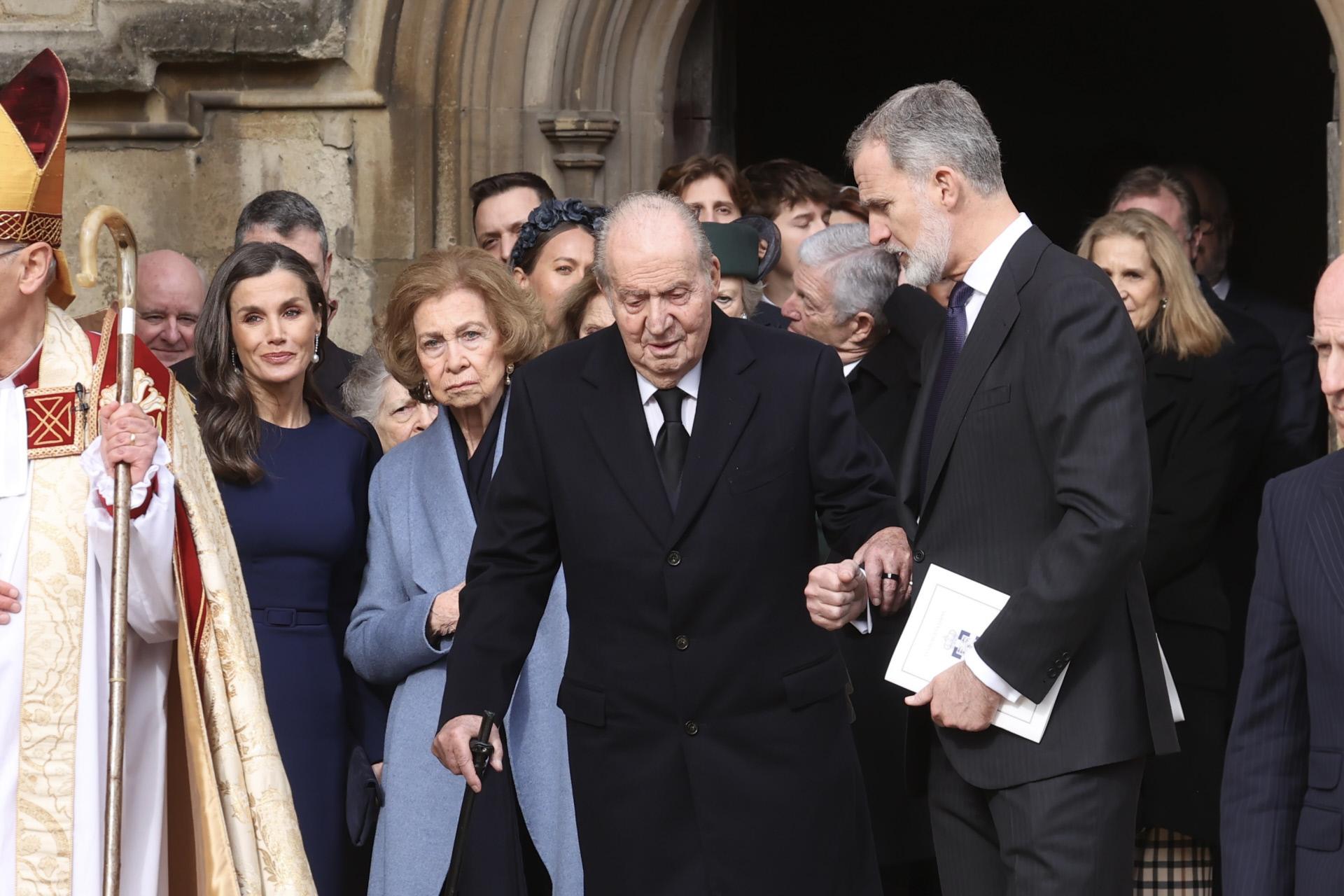 Juan Carlos I y Felipe VI