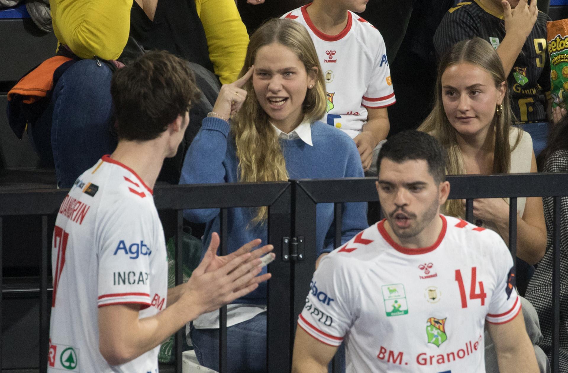 Irene Urdangarin partido de balonmano