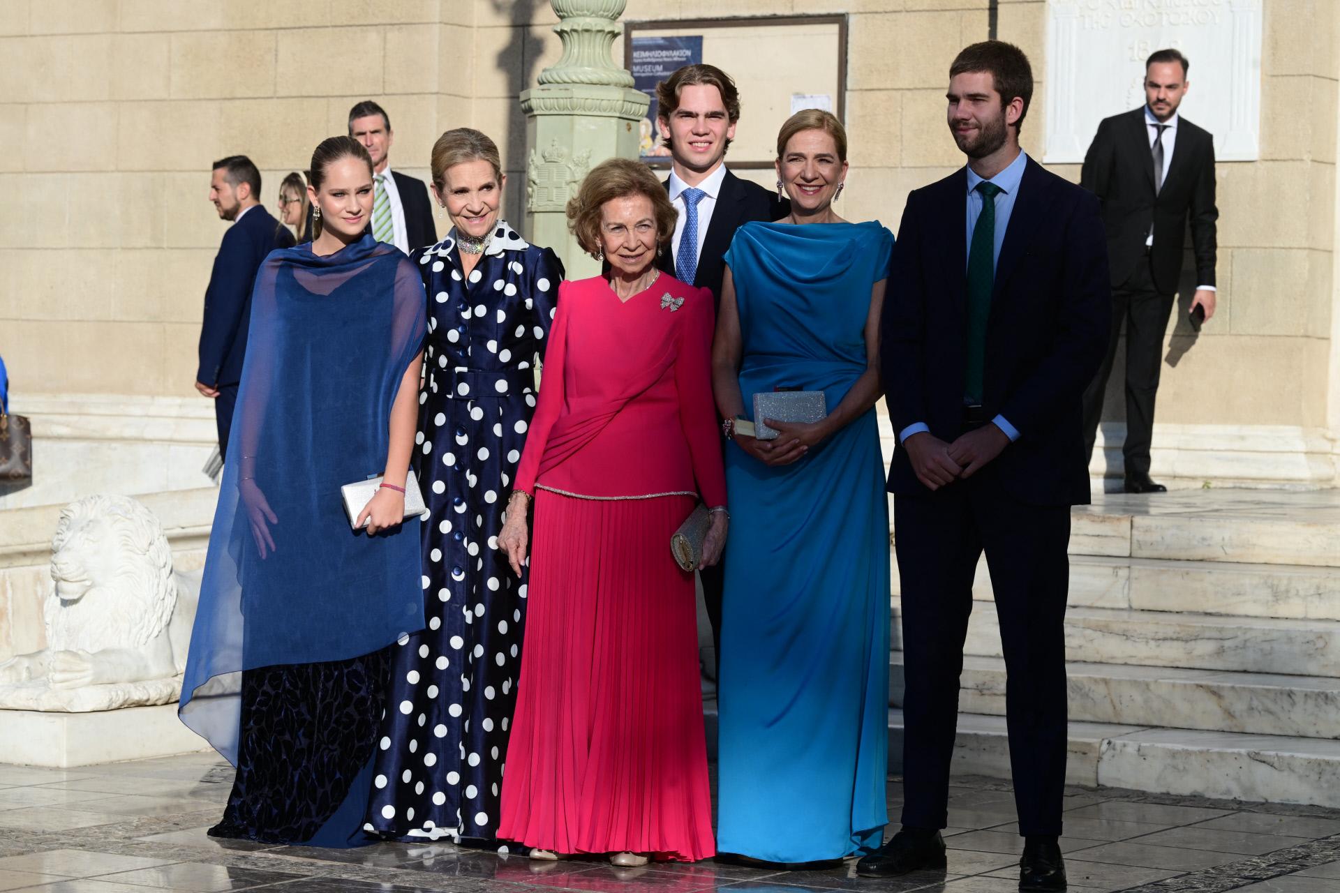 Irene Urdangarin boda de Teodora de Grecia