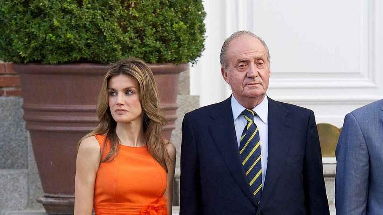 Letizia y Juan Carlos I