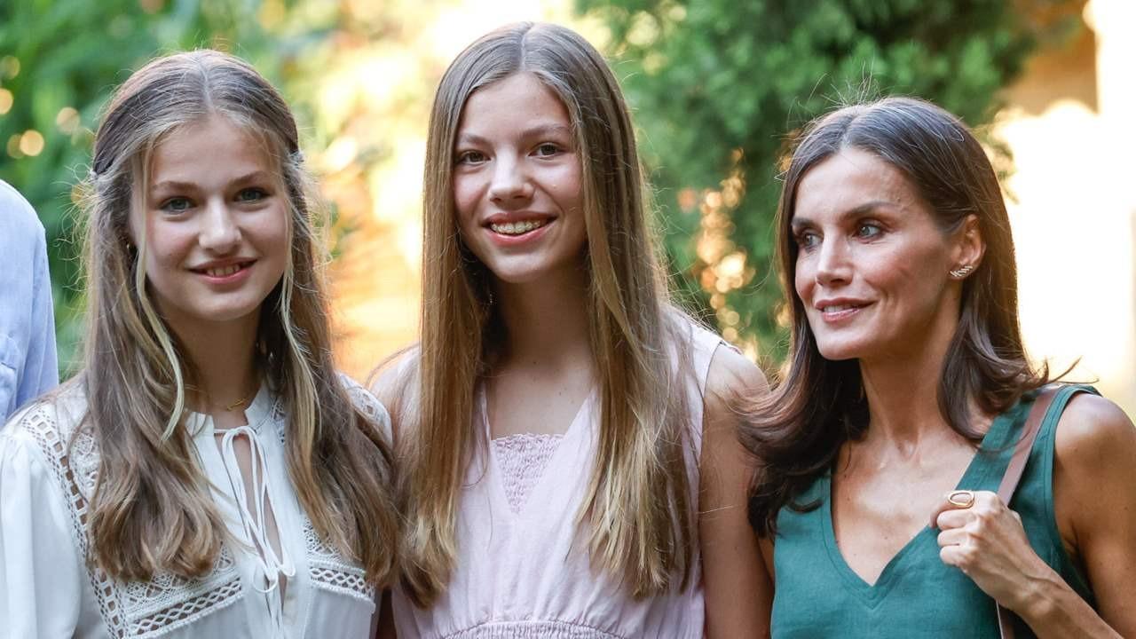 Letizia y sus hijas