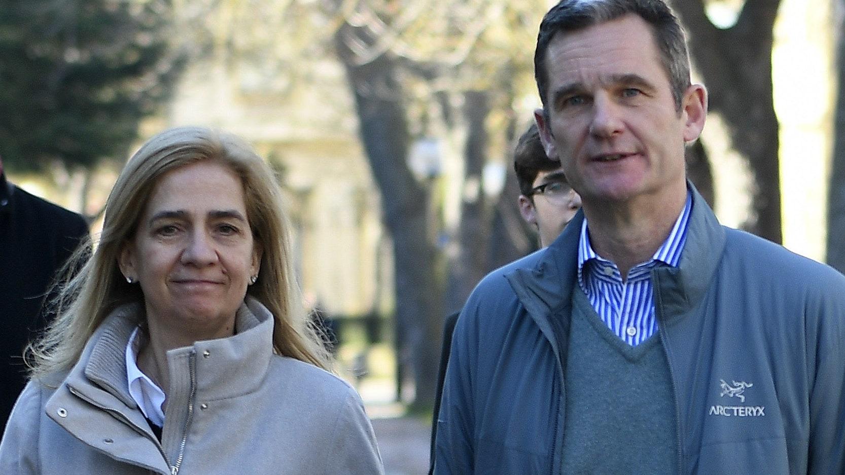 Iñaki Urdangarin y la infanta Cristina