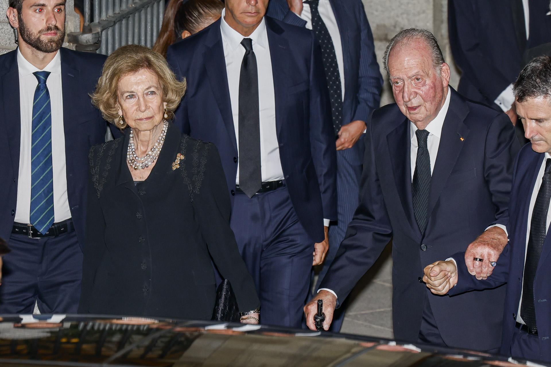 Juan Carlos y su esposa Sofía