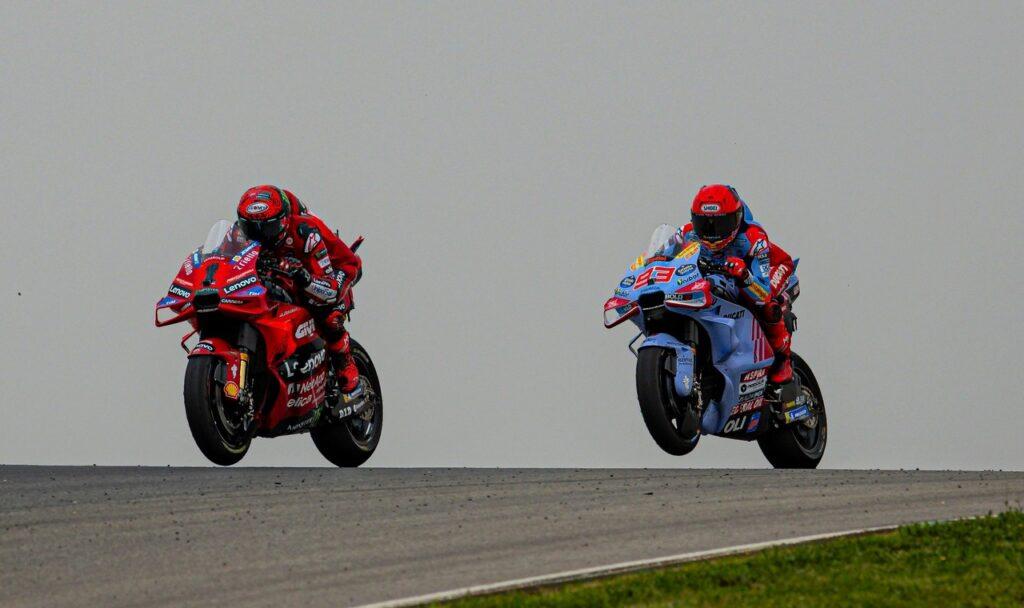 Bagnaia y Márquez