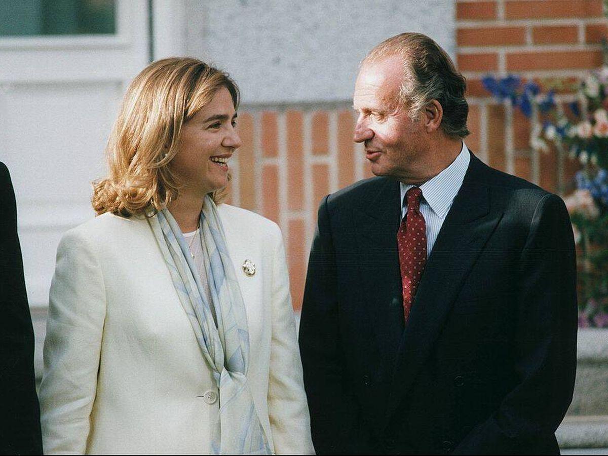 Cristina y Juan Carlos I