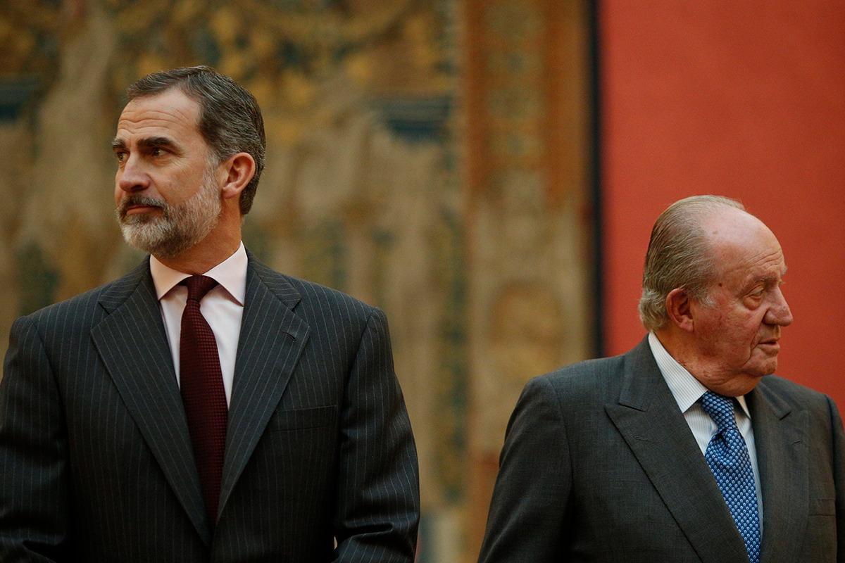 Juan Carlos I y Felipe VI