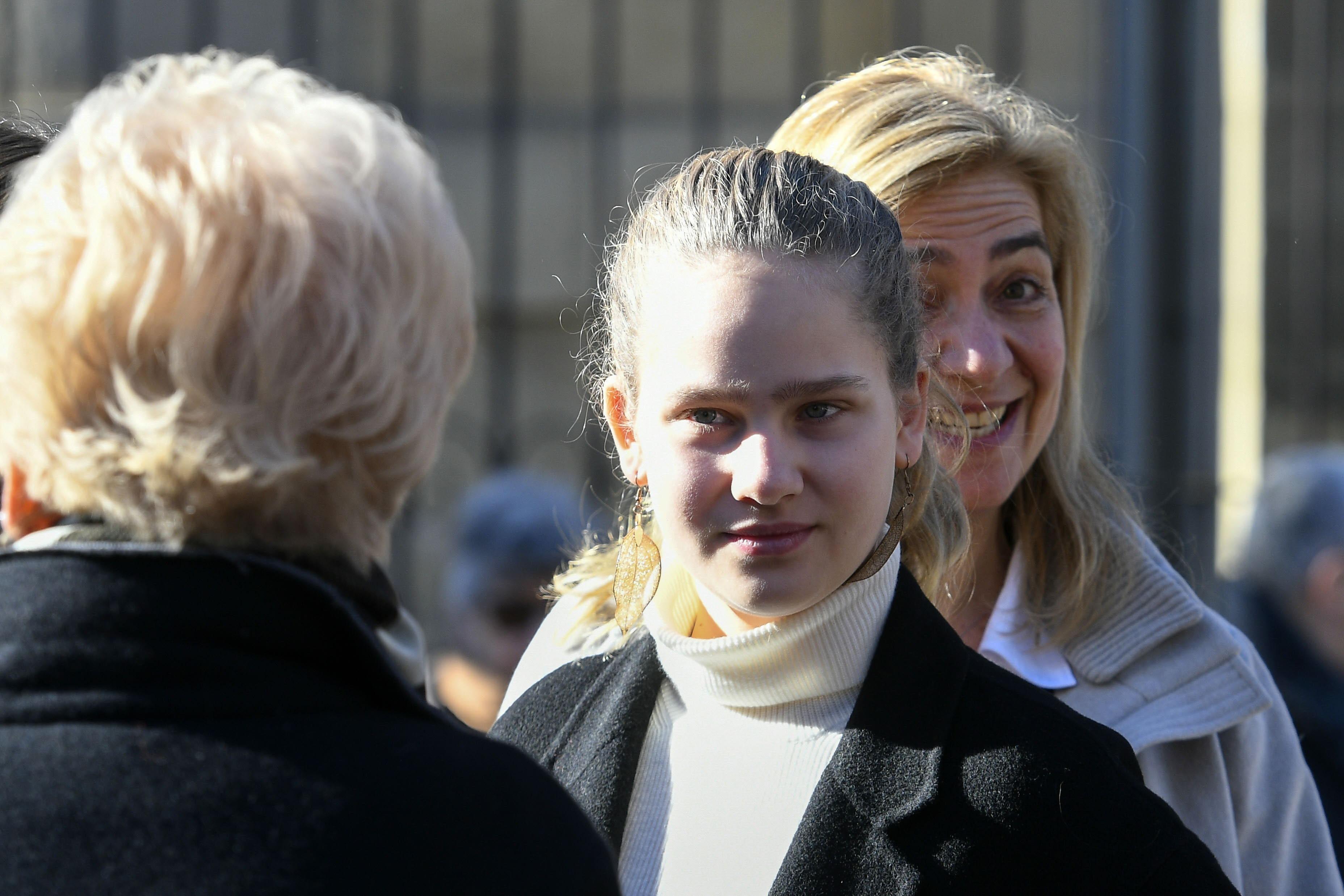 Irene Urdangarin y la infanta Cristina