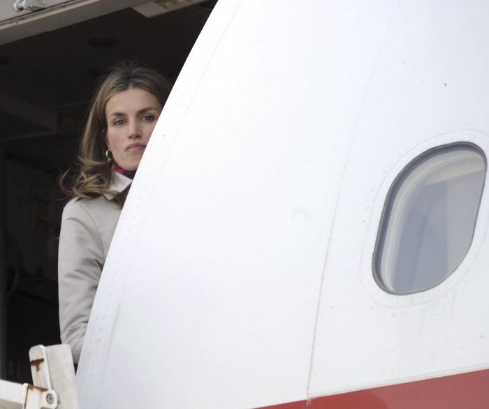 Letizia avión