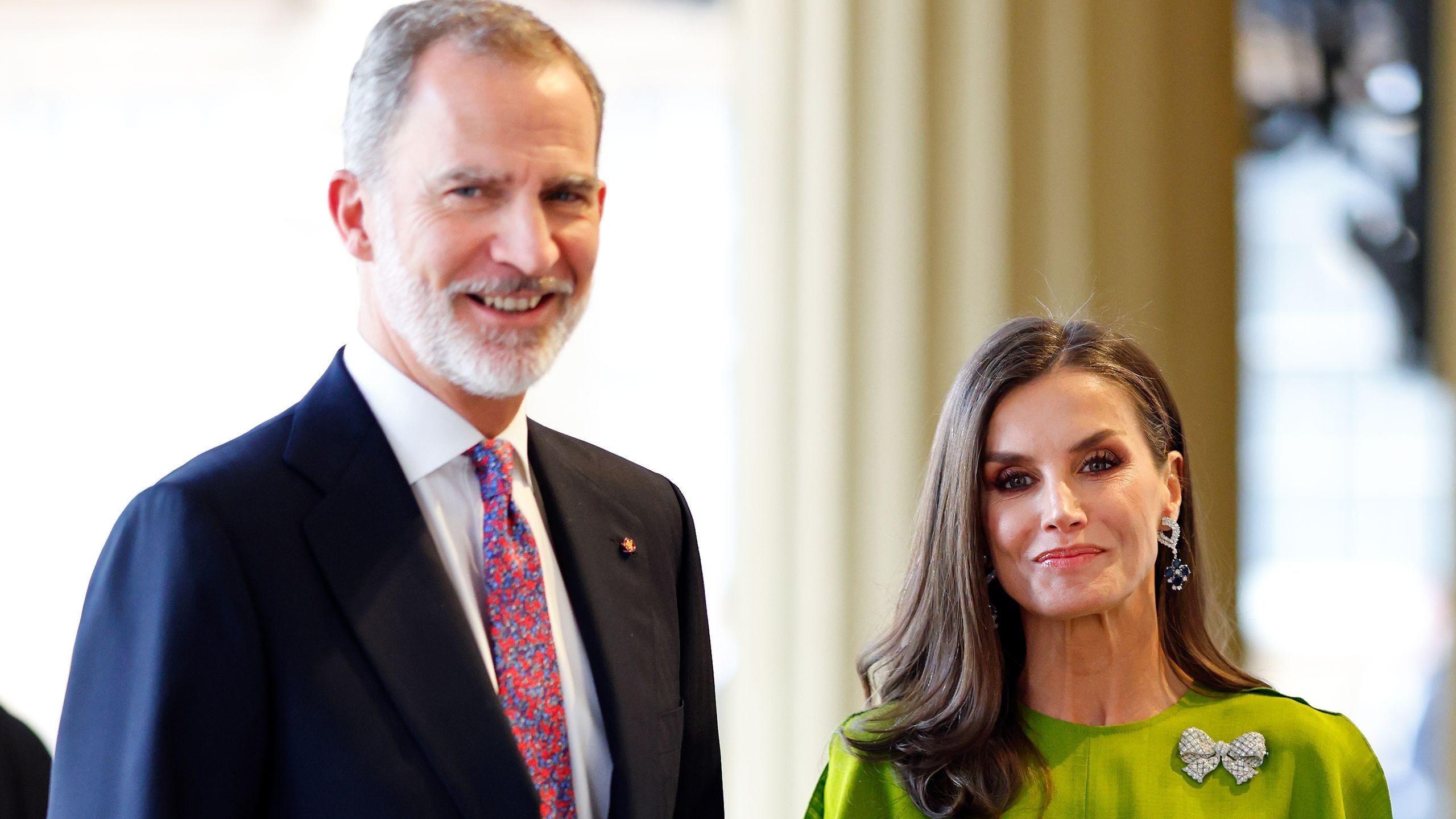 Felipe VI y la reina Letizia