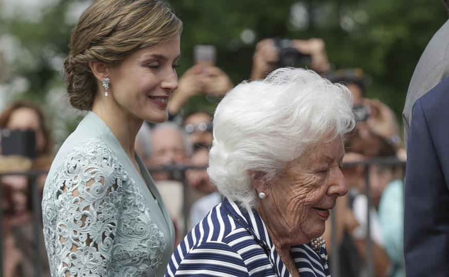 Letizia y su abuela