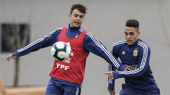 Dybala y Lautaro